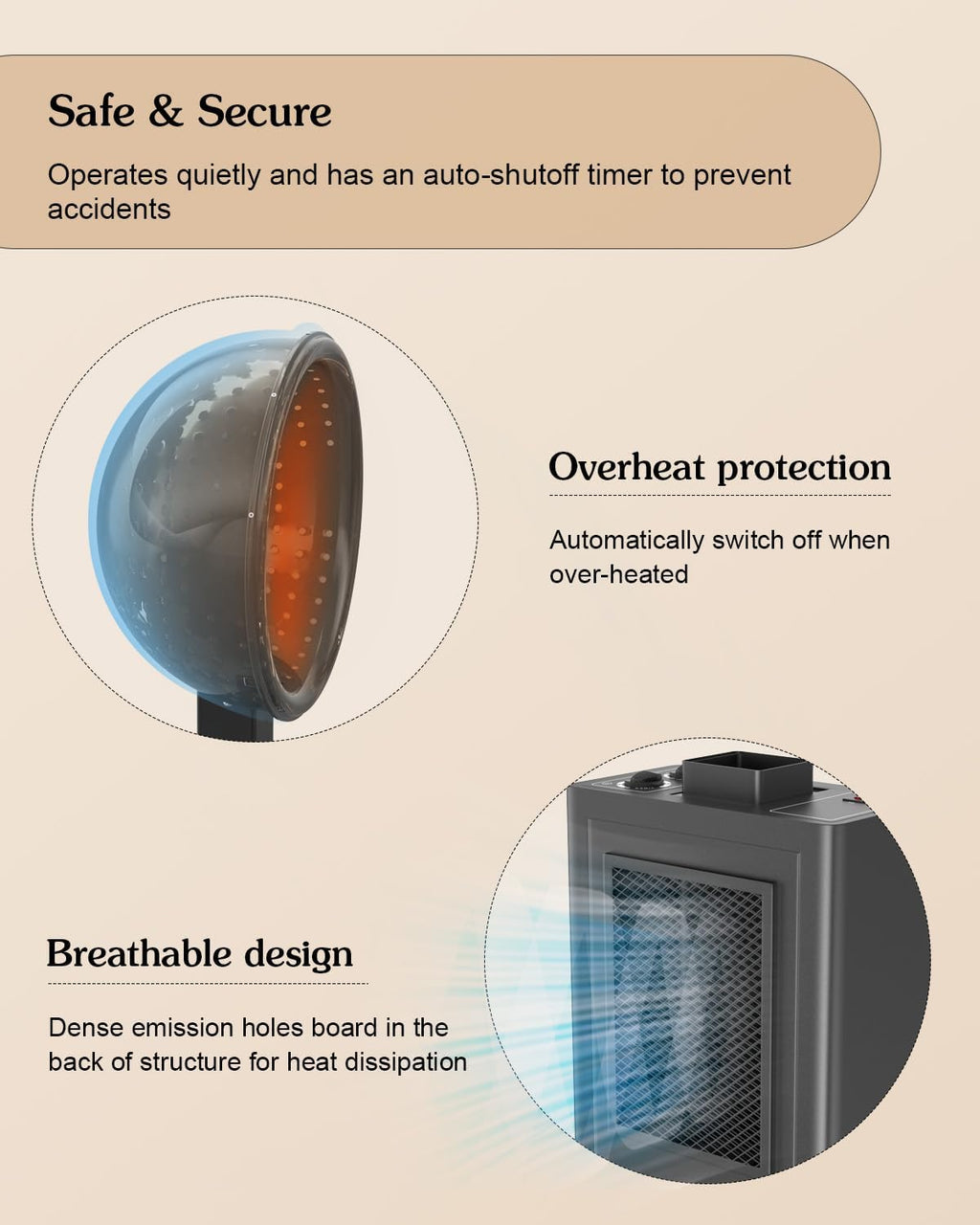 Professional Portable Hooded Hair Dryer 1000W with Stand S75637
