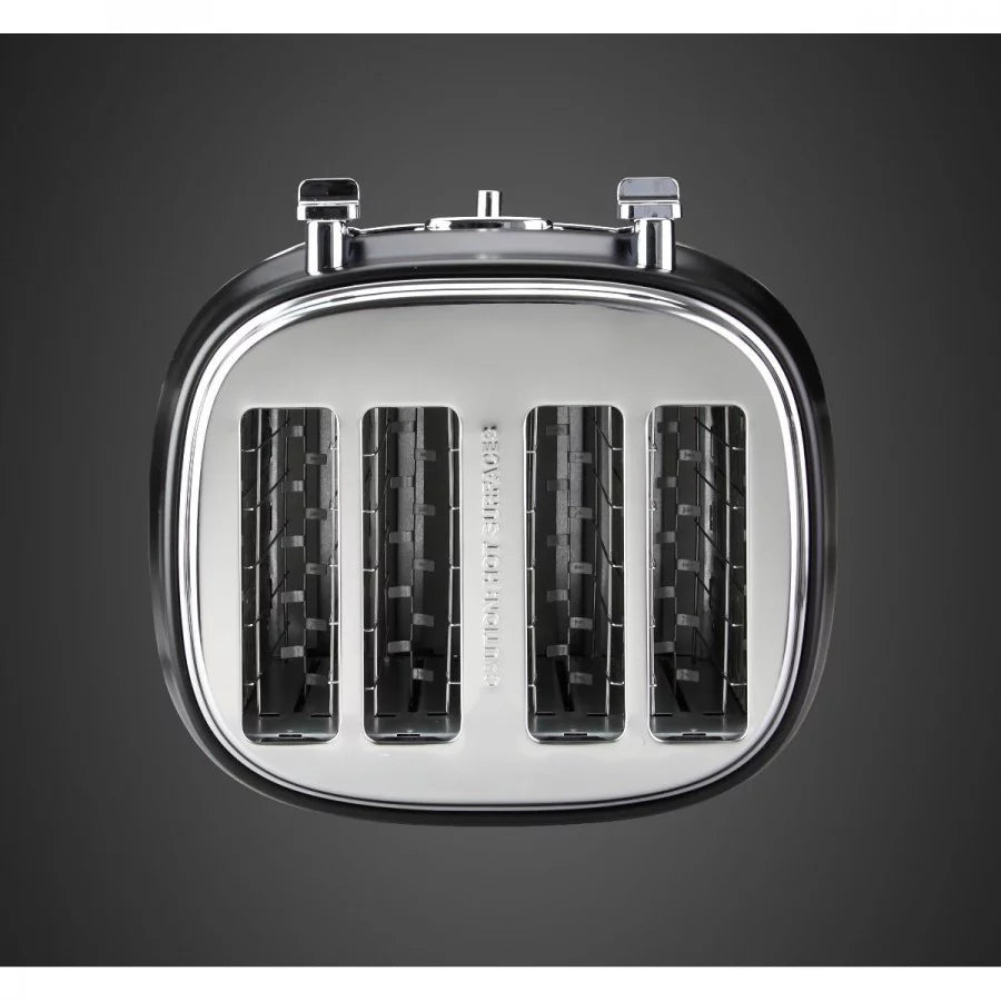 Black 4 Slice Toaster T786