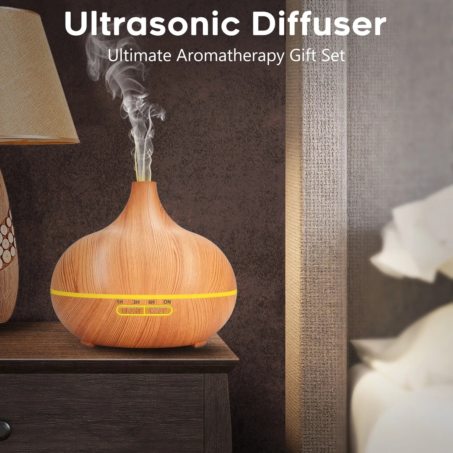 550ml Ultrasonic Aroma Diffuser I74301