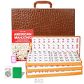 Mahjong Tile Set with 166 Numbered Ivory Tiles X433