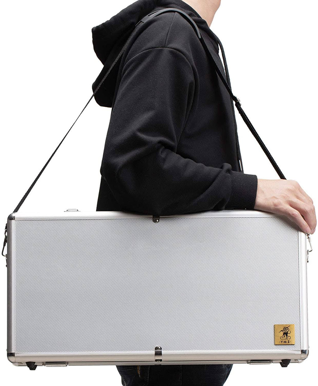 Aluminum Case with Shoulder Strap for Mahjong Set B123093