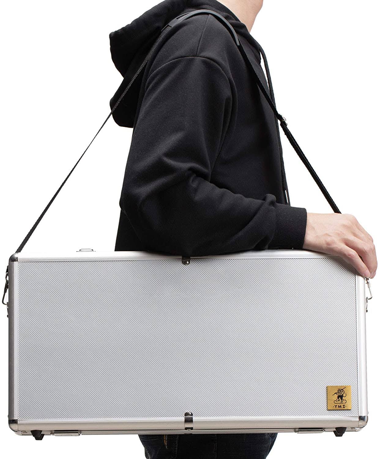 Aluminum Case with Shoulder Strap for Mahjong Set B123093