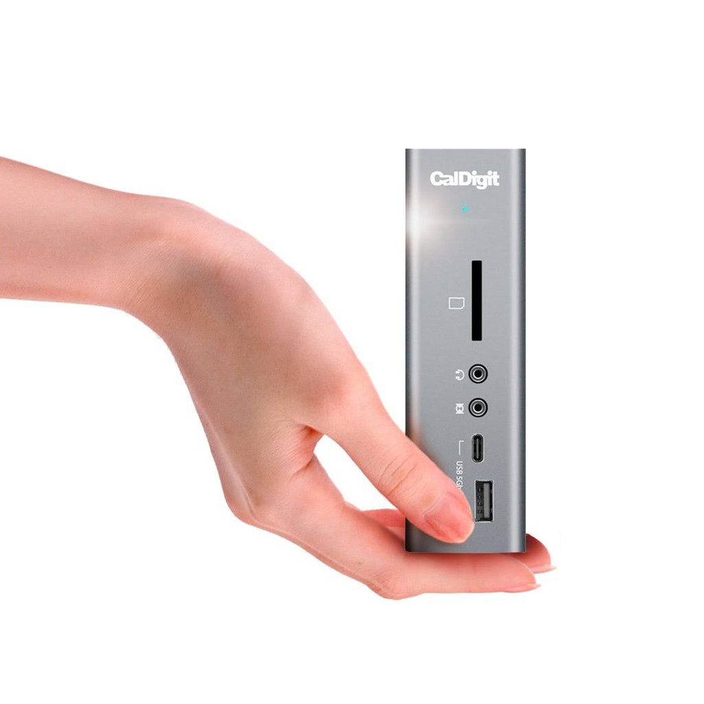 Thunderbolt Station 3 Plus Docking Station with 15 Ports and 0.7m Passive Cable, Space Gray V116
