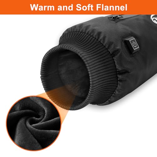Heated Hand Warmer Pouch with 10000mAh Power Bank, 3 Levels Heating, Waterproof G92692
