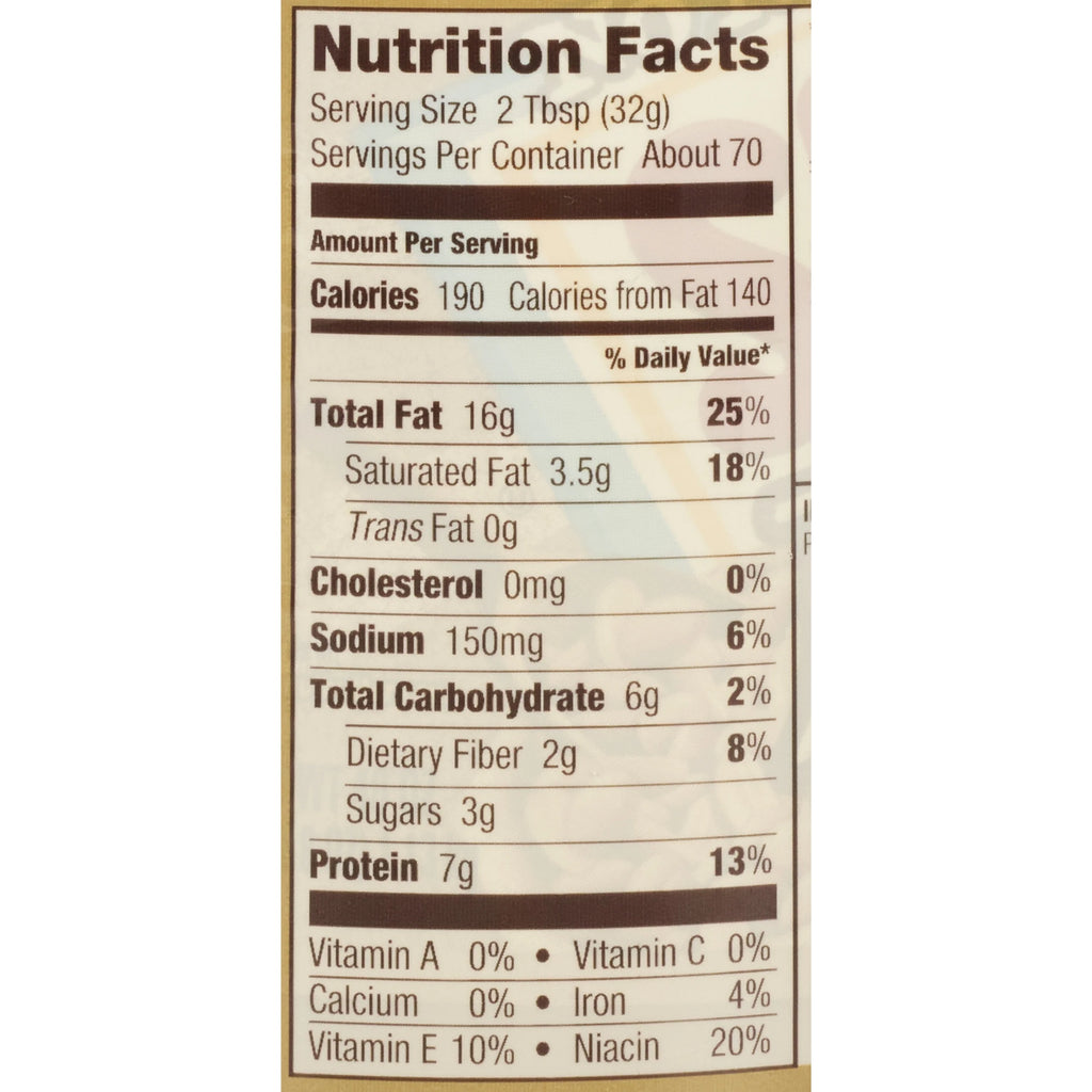 40 oz Plastic Jar Twin Pack Natural Creamy Peanut Butter Spread M3764