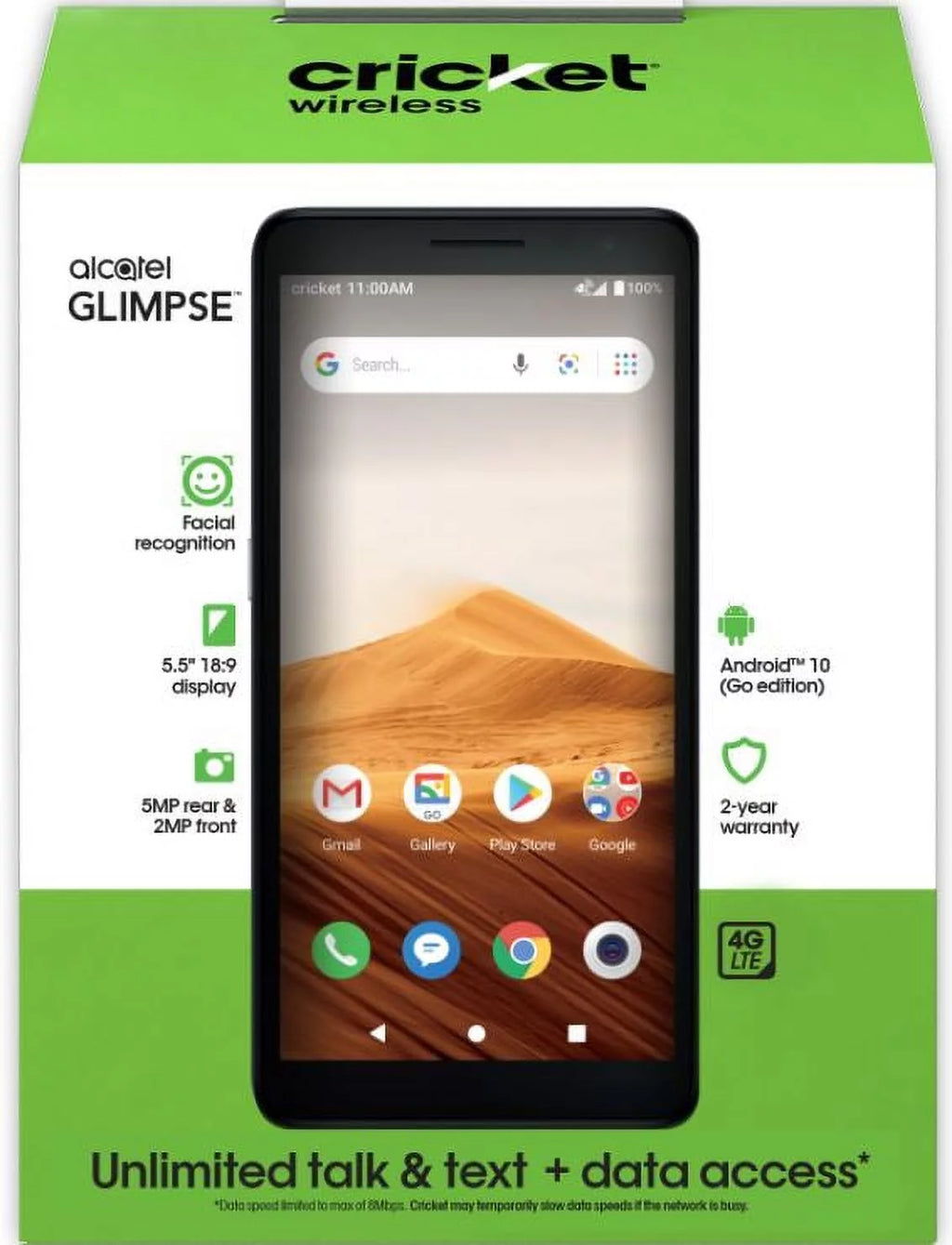 Suede Black 16GB Prepaid Smartphone Z641306