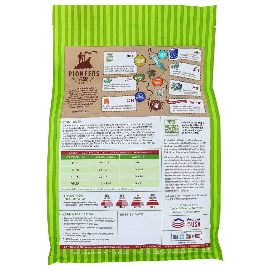 Organic Chicken & Liver Recipe Cat Food S97282