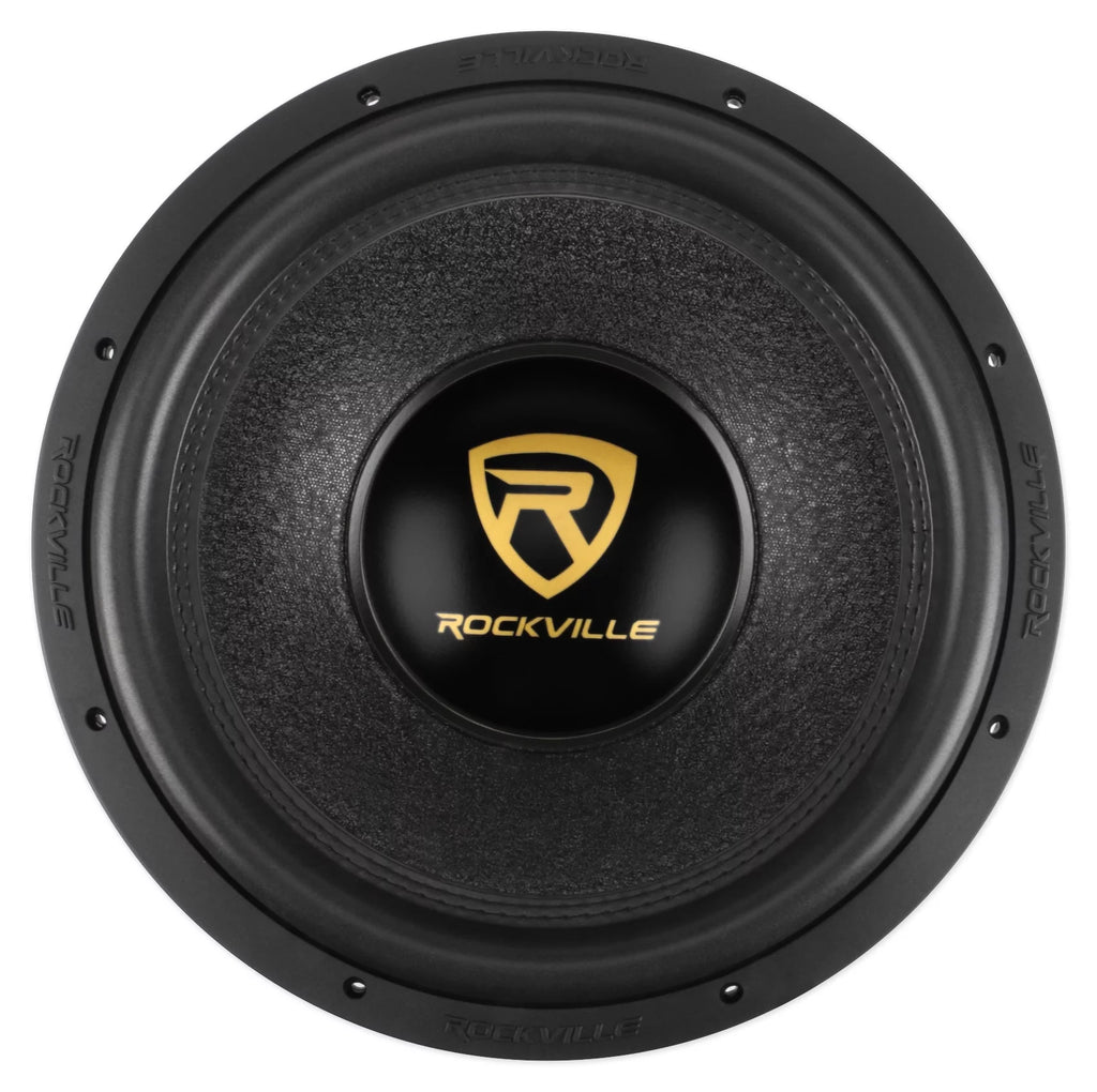 15" 10,000w Car Audio Subwoofers with Sealed Sub Box Enclosure F9397