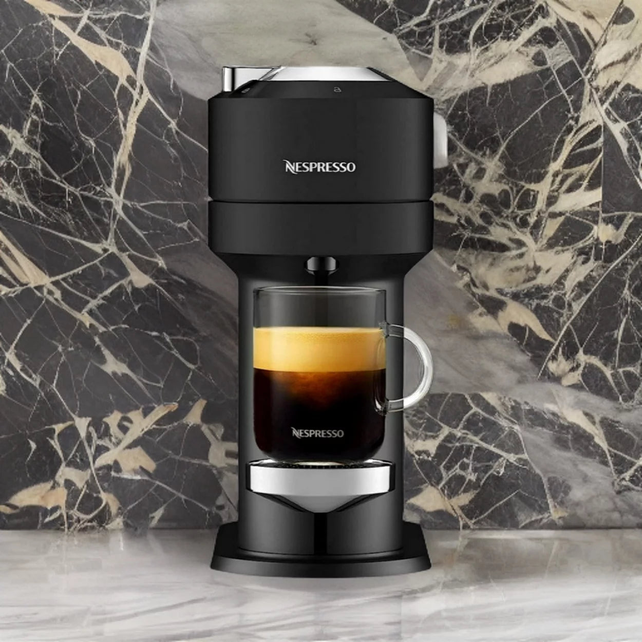 Compact Coffee and Espresso Machine (Matte Black) X794