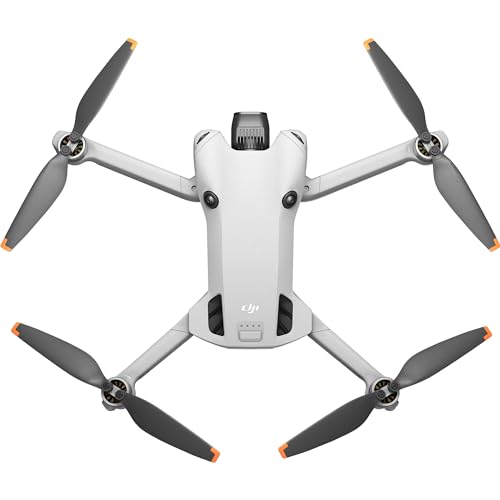 DJI Mini 4 Pro Drone Fly More Combo with RC 2 Controller, Folding Drone with 4K Video, Under 249g, 34 Mins Flight Time, 3 Batteries Bundle with 128GB Memory Card W230456
