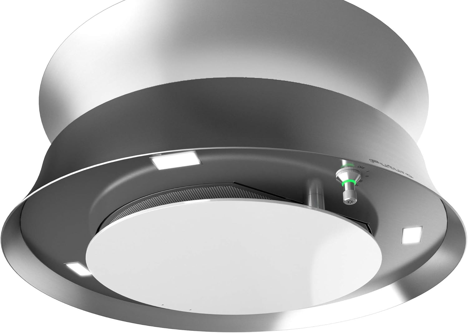 24" 940-CFM Stainless Steel Ductless Range Hood J807152