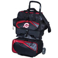 Black/Red 4 Ball Roller Bowling Bag U15570