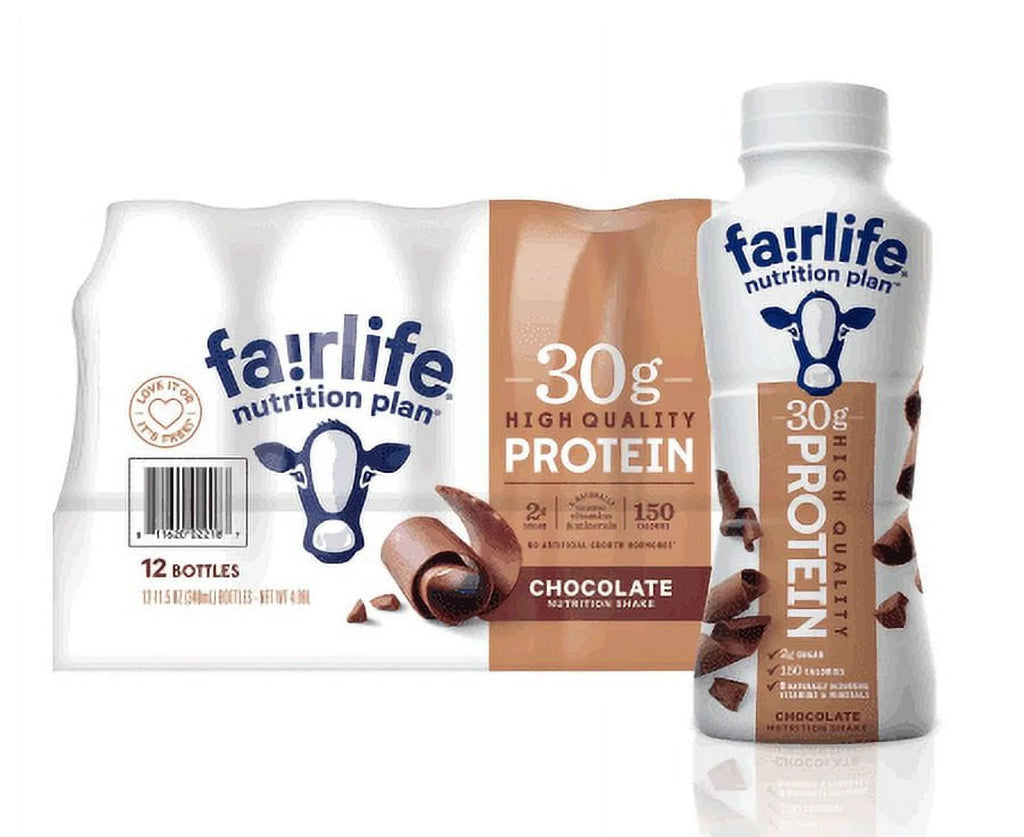 Chocolate Protein Shake, 30 g Protein, 11.5 fl. oz., 12 pk. O218235