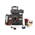 Black Espresso & Coffee Maker with Built-in Frother K7161