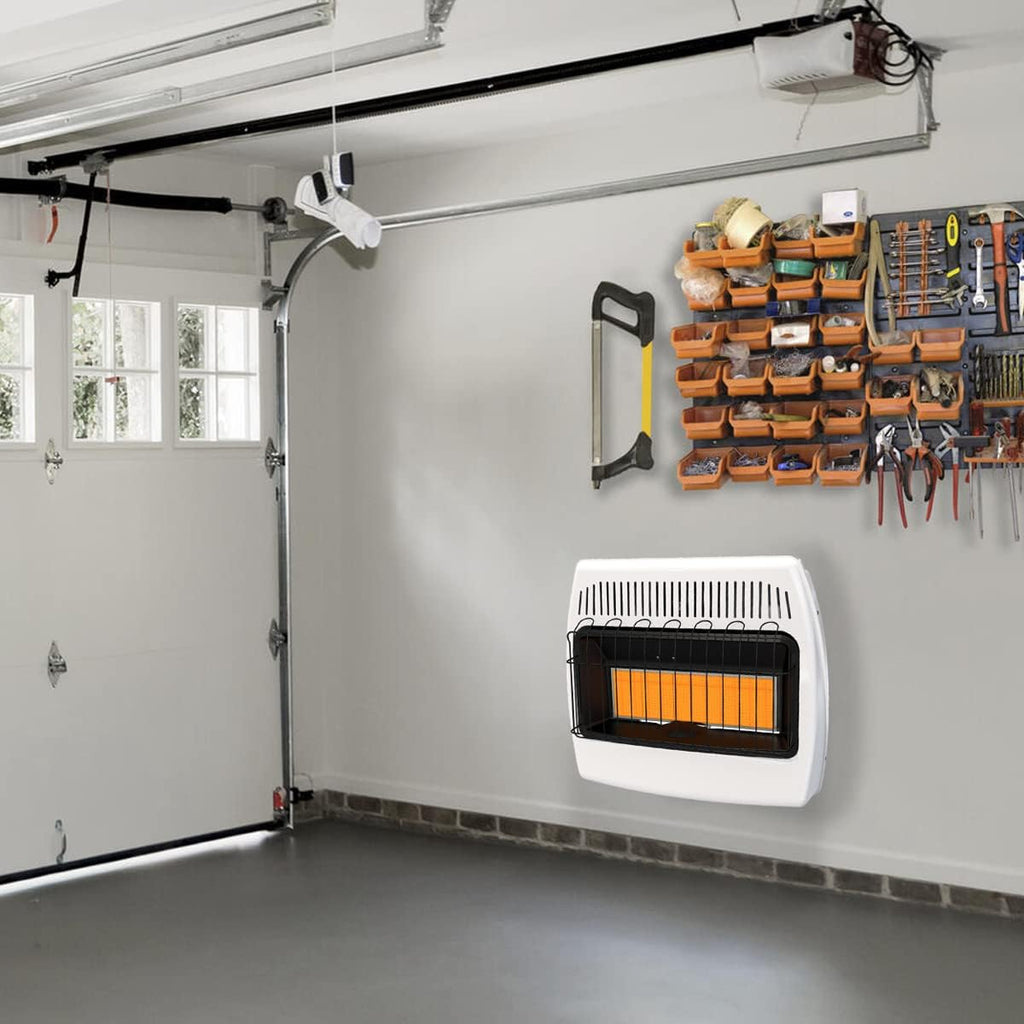 30,000 BTU Dual Fuel Natural Gas Propane Wall Heater S7783