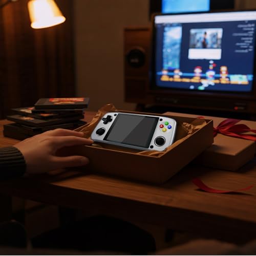 Handheld Gaming Console with 40 Pre-Installed Games, Gray B437