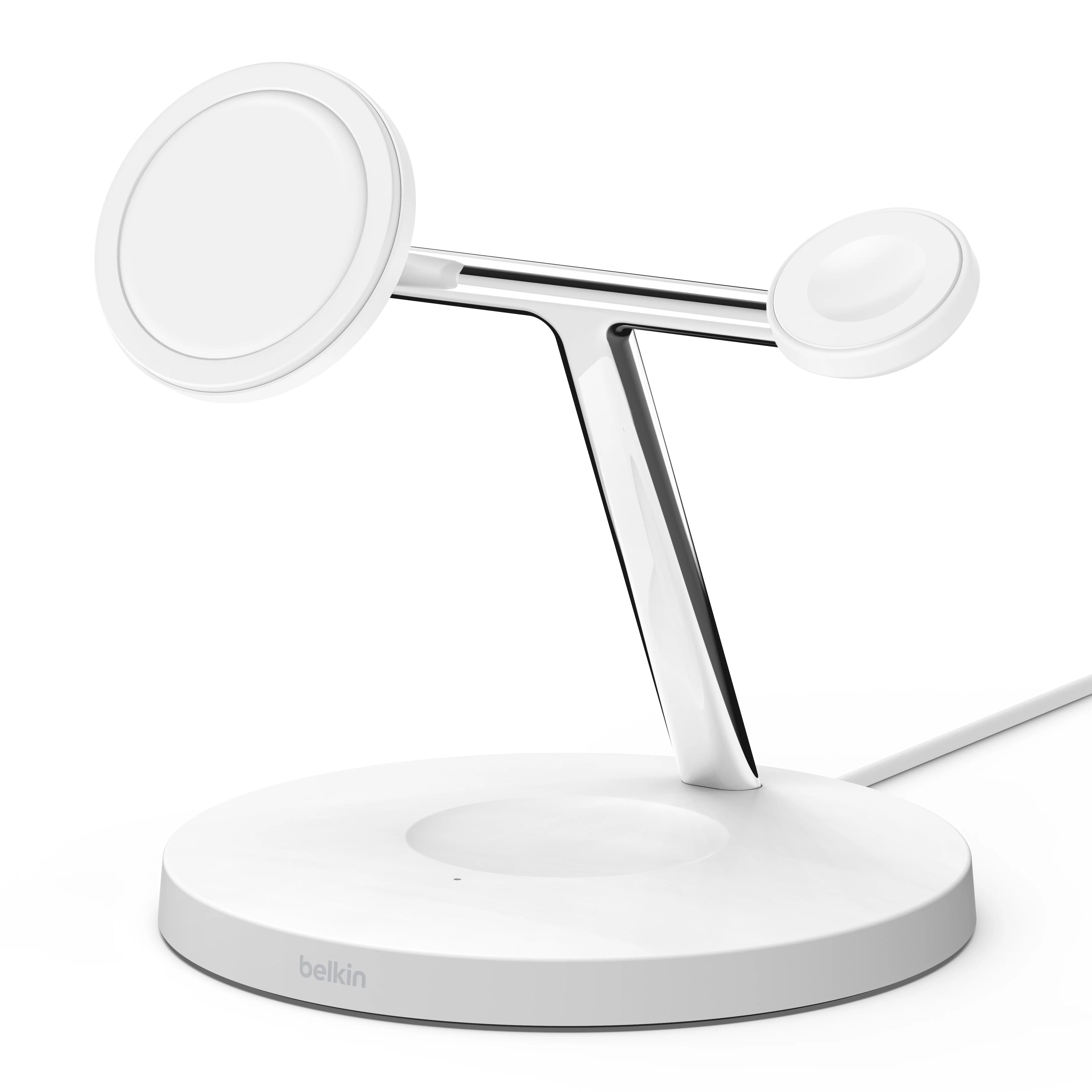 White 3-in-1 Wireless Charging Stand Q1818