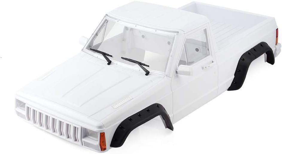 Unpainted 313mm Wheelbase Cherokee Pickup Truck Car Shell Kit for 1/10 RC Crawler C662430