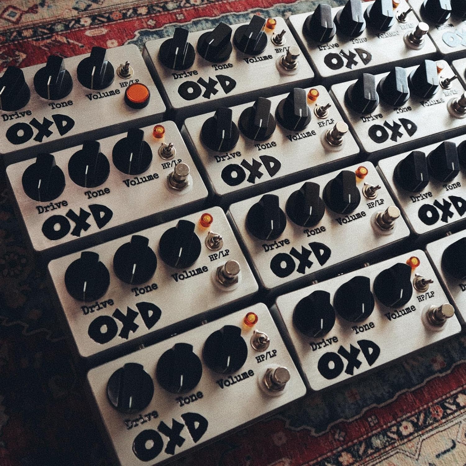 Overdrive Guitar Pedal with Two Effects, True Bypass, DC 9V T515