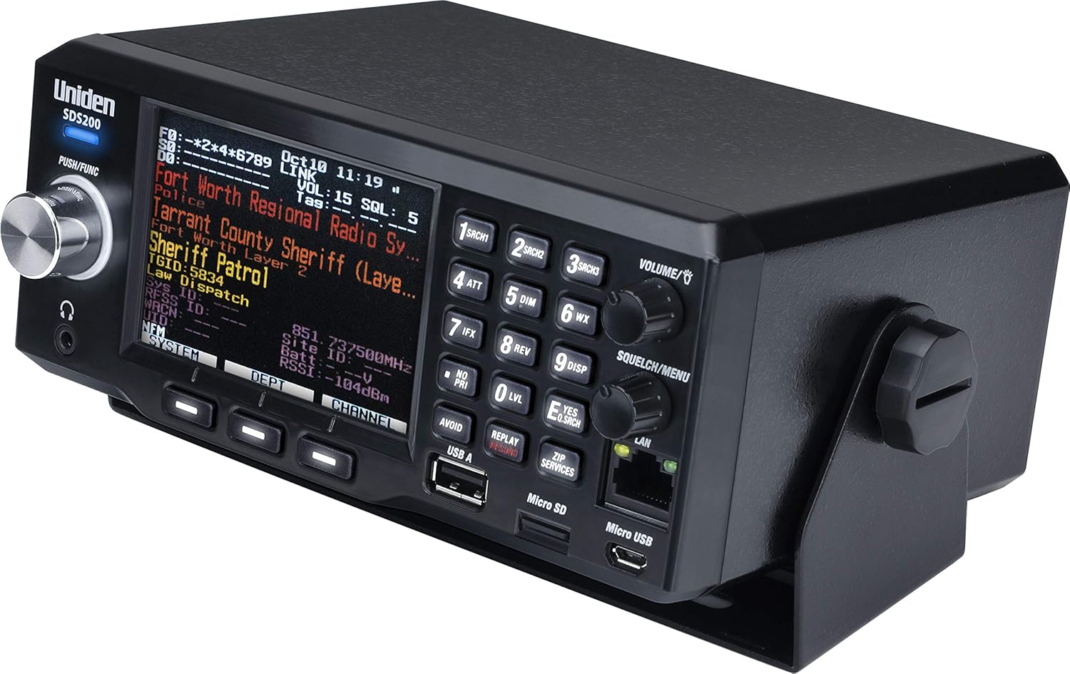 Base/Mobile Digital Trunking Scanner T853