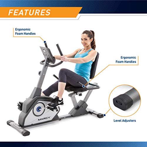 Magnetic Recumbent Exercise Bike with 8 Resistance Levels F98470