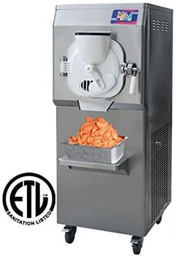 Commercial Gelato Hard Ice Cream Machine, 12-15 gal / Hour, 17L Cylinder X435