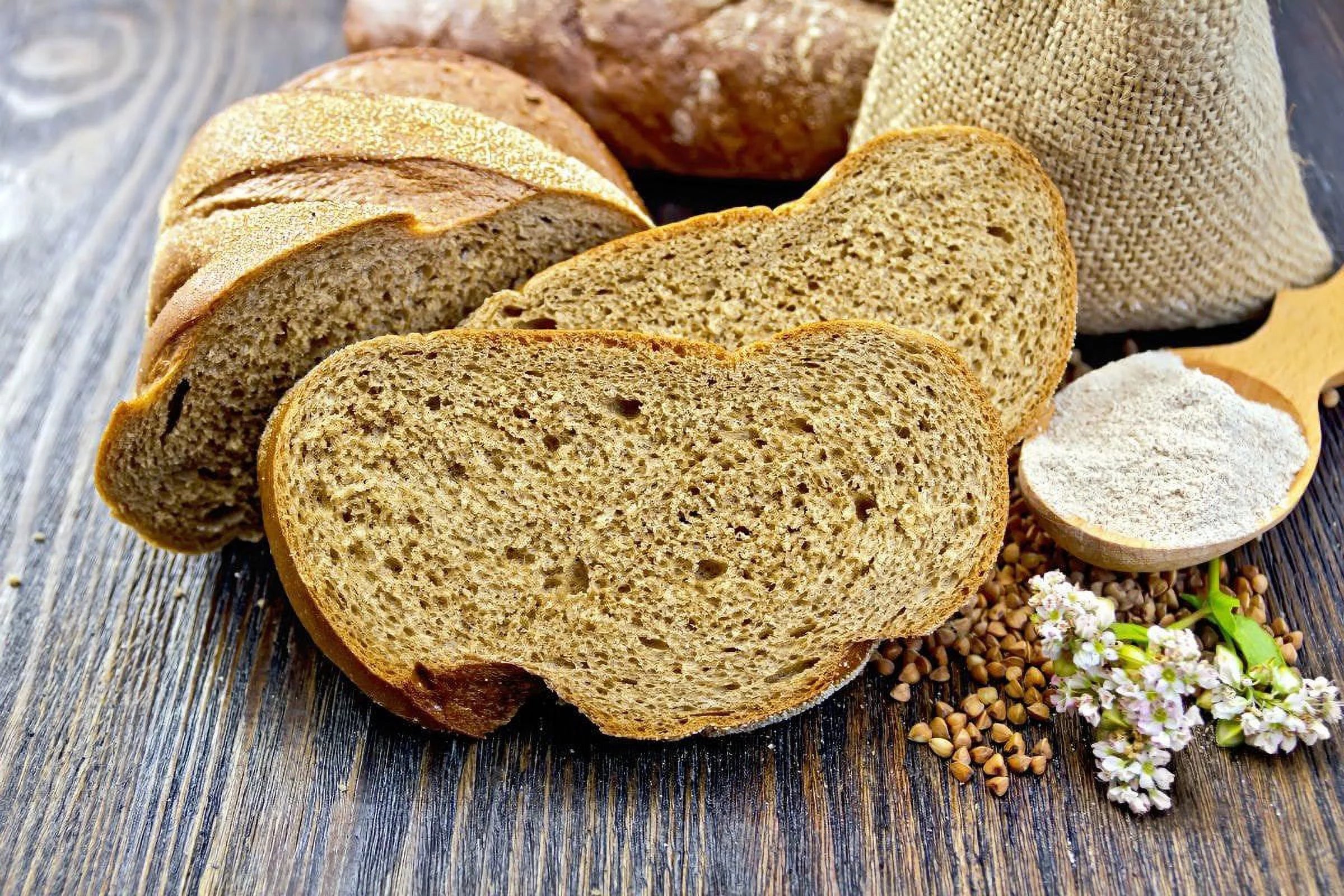 Organic Whole Grain Buckwheat Flour, 4 Pounds O28739