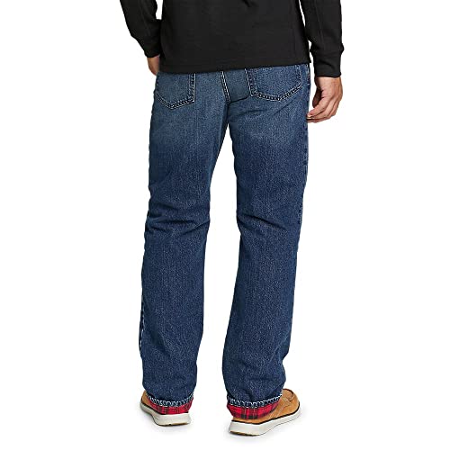 Men's Flannel-Lined Flex Jeans - Straight Fit X5507
