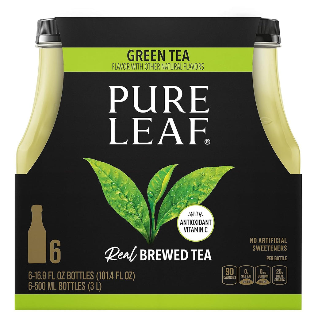 6 Flavors 16.9 Fl Oz 6 Bottles Pack of 36 Variety Pack Tea M3828