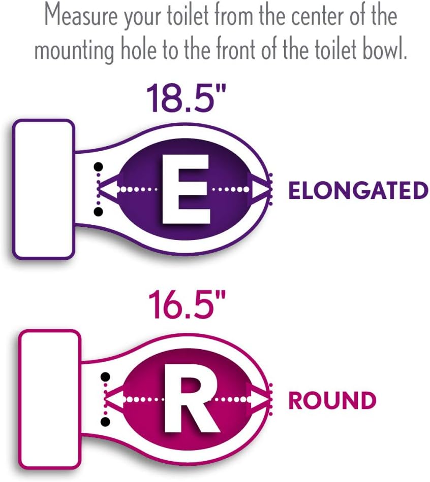 Elongated Toilet Seat with Brushed Nickel Hinges O8912