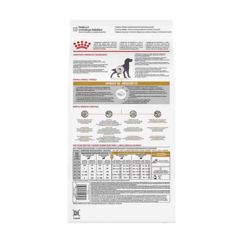 Veterinary Diet Canine Urinary SO Dry Dog Food P658507