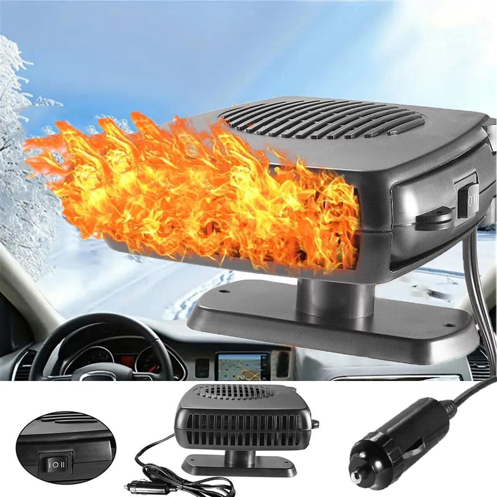 200W Portable Car Heater with Cigarette Lighter Plug T50248