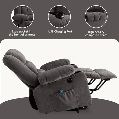 Power Lift Recliner Chair with Heat and Massage O5027