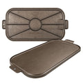 Cast Iron Griddle Double Burner Pre-Seasoned Naturally Nonstick I5410
