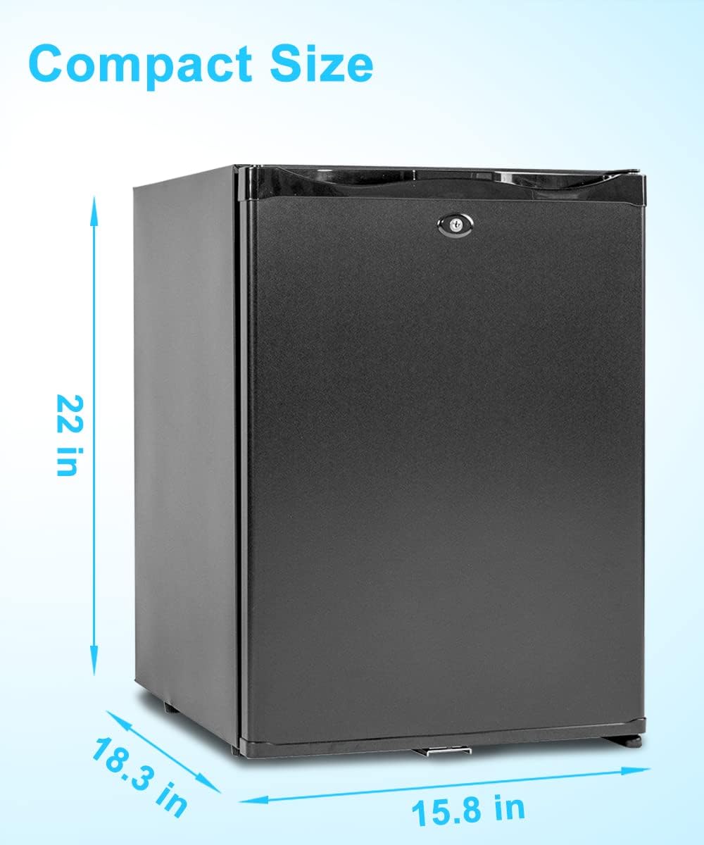 Black 1.4 Cu.Ft Absorption Refrigerator Y512817