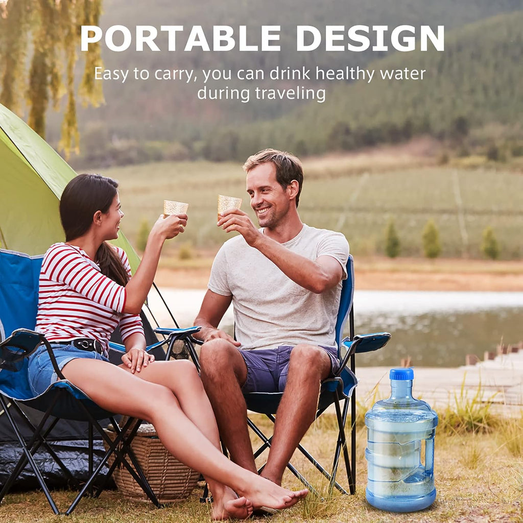 Plastic 5 Gallon Water Bottle with Cap PVC X860