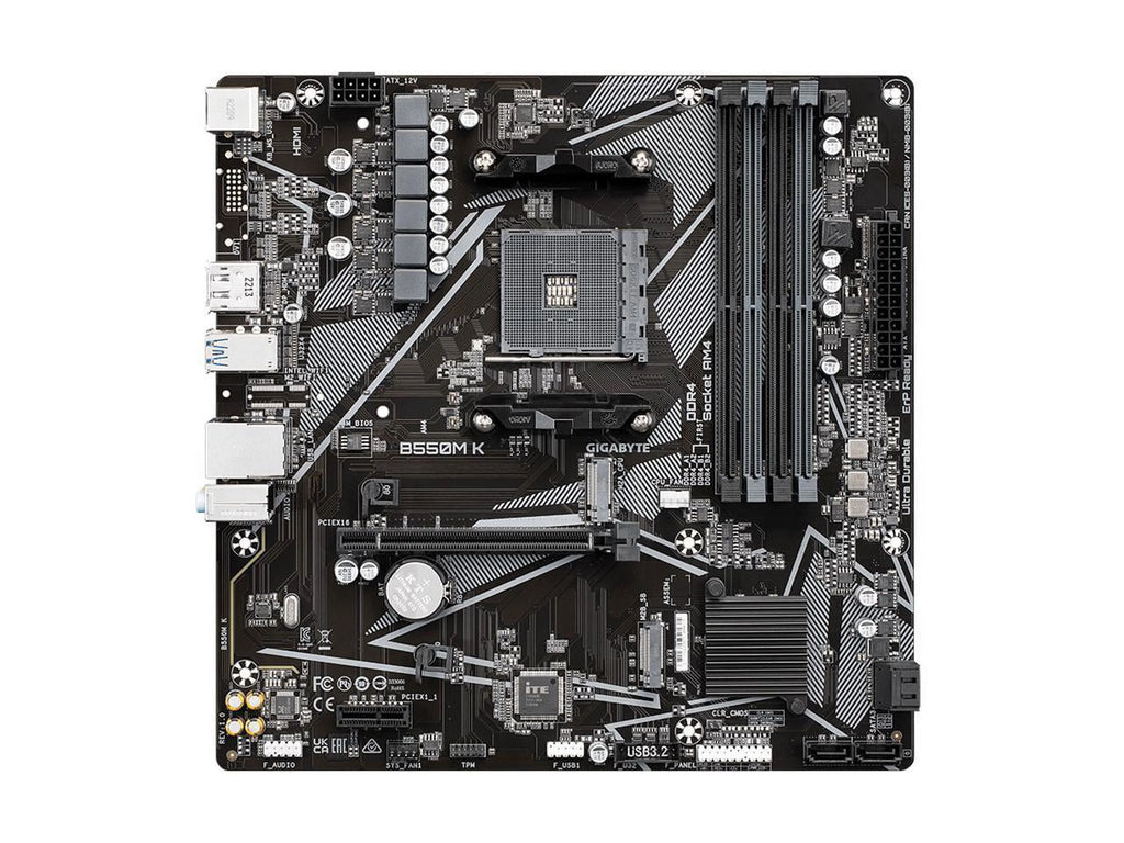 B550M AM4 Micro-ATX Motherboard with Dual M.2 I783244