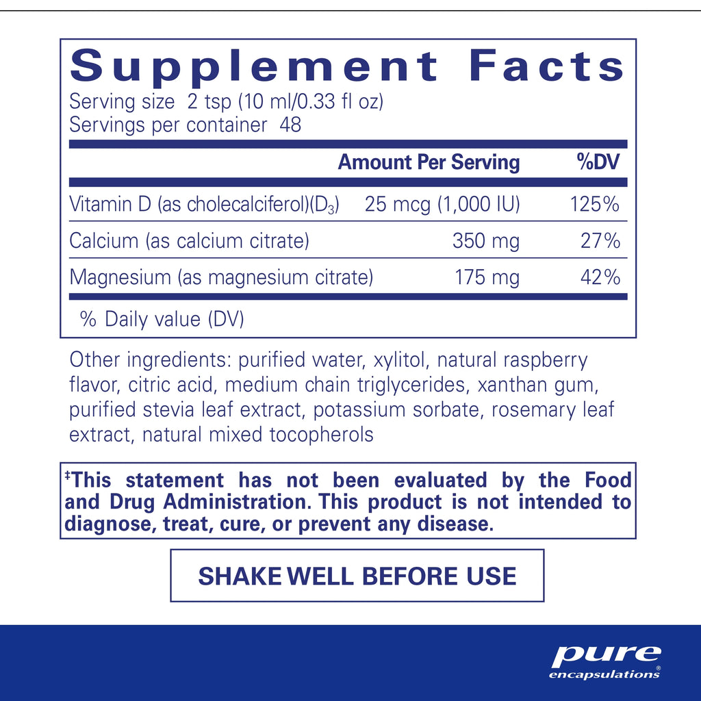 Calcium Magnesium Vitamin D Liquid 16.2 fl. oz. S433242