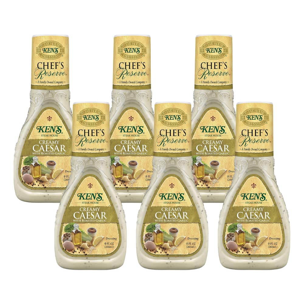 Creamy Caesar With Roasted Garlic Dressing (9 Fl (Pack Of 6)) Z3465