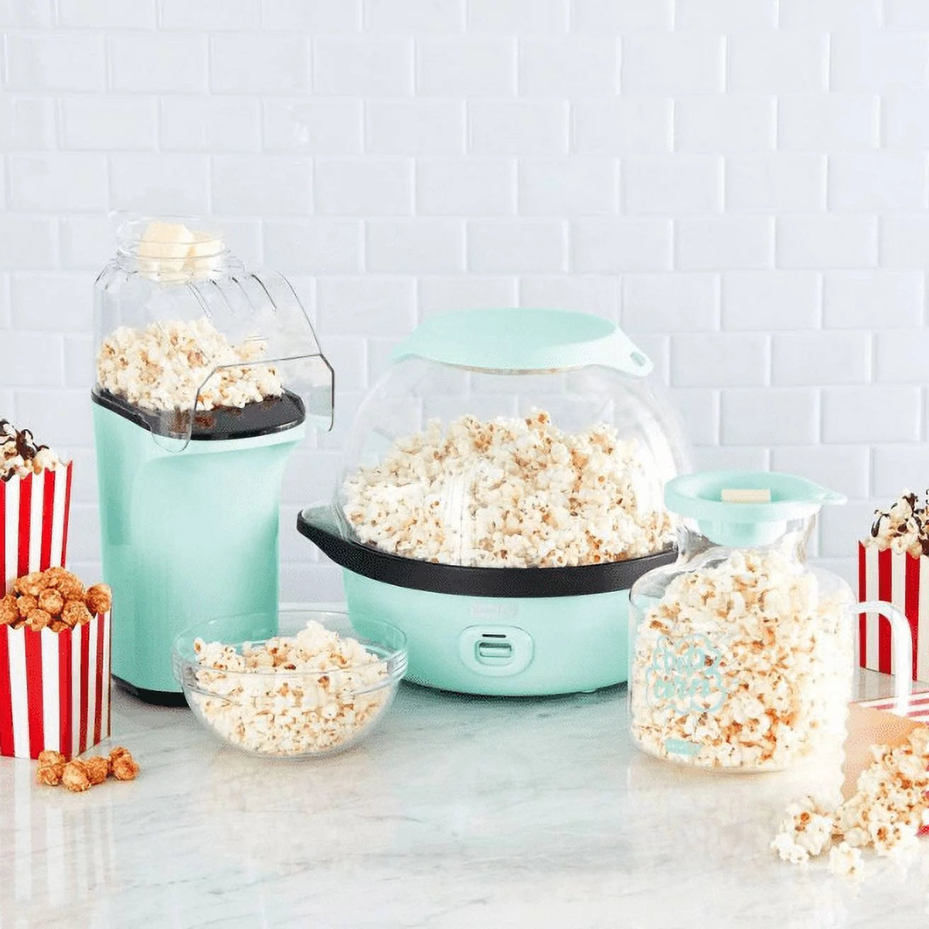 Aqua Microwave Popcorn Popper M6675