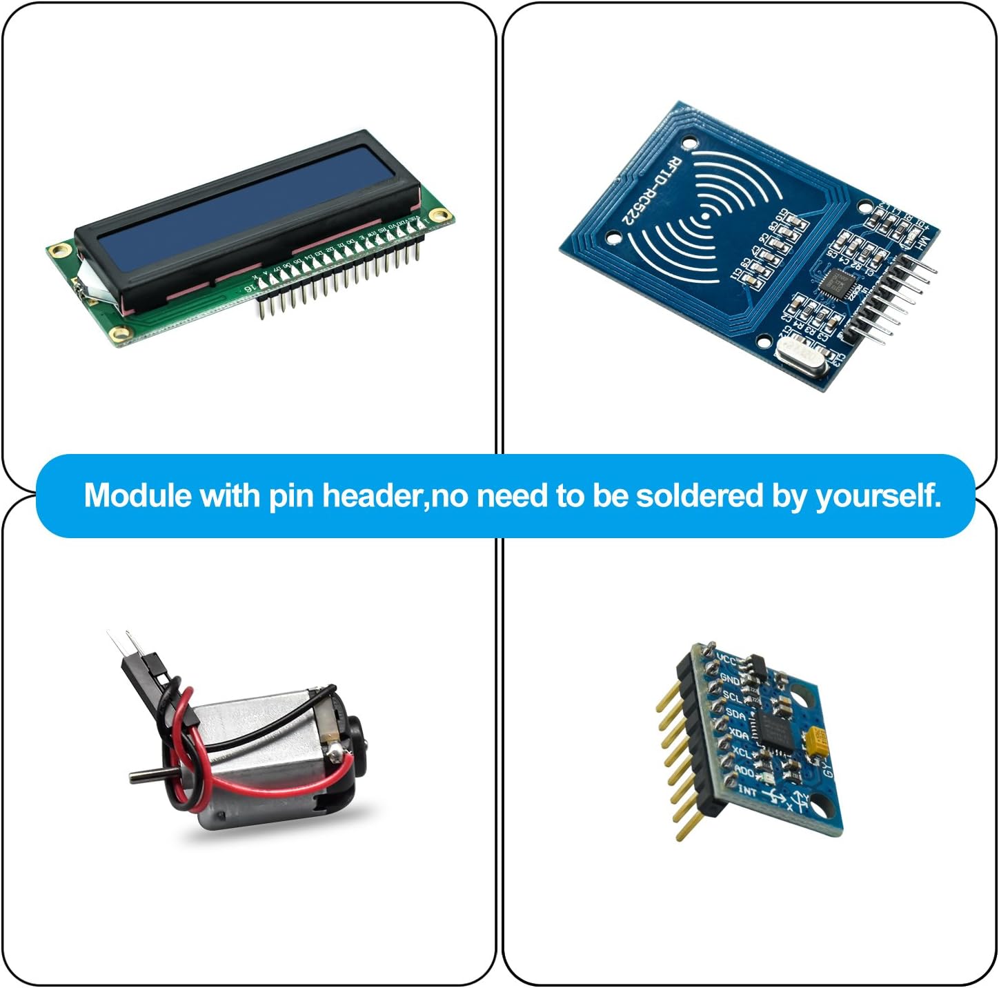 67 Items Arduino UNO R3 Starter Kit Pack of 2 N383792