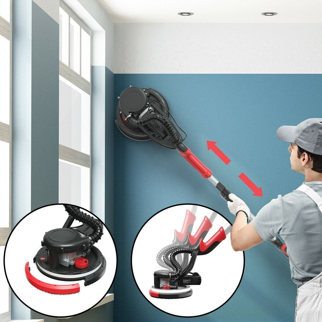 9′′ Electric Drywall Ceiling Pole Sander with LED N189477