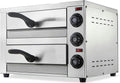 2-Layers Stainless Steel Electric Pizza Oven T599
