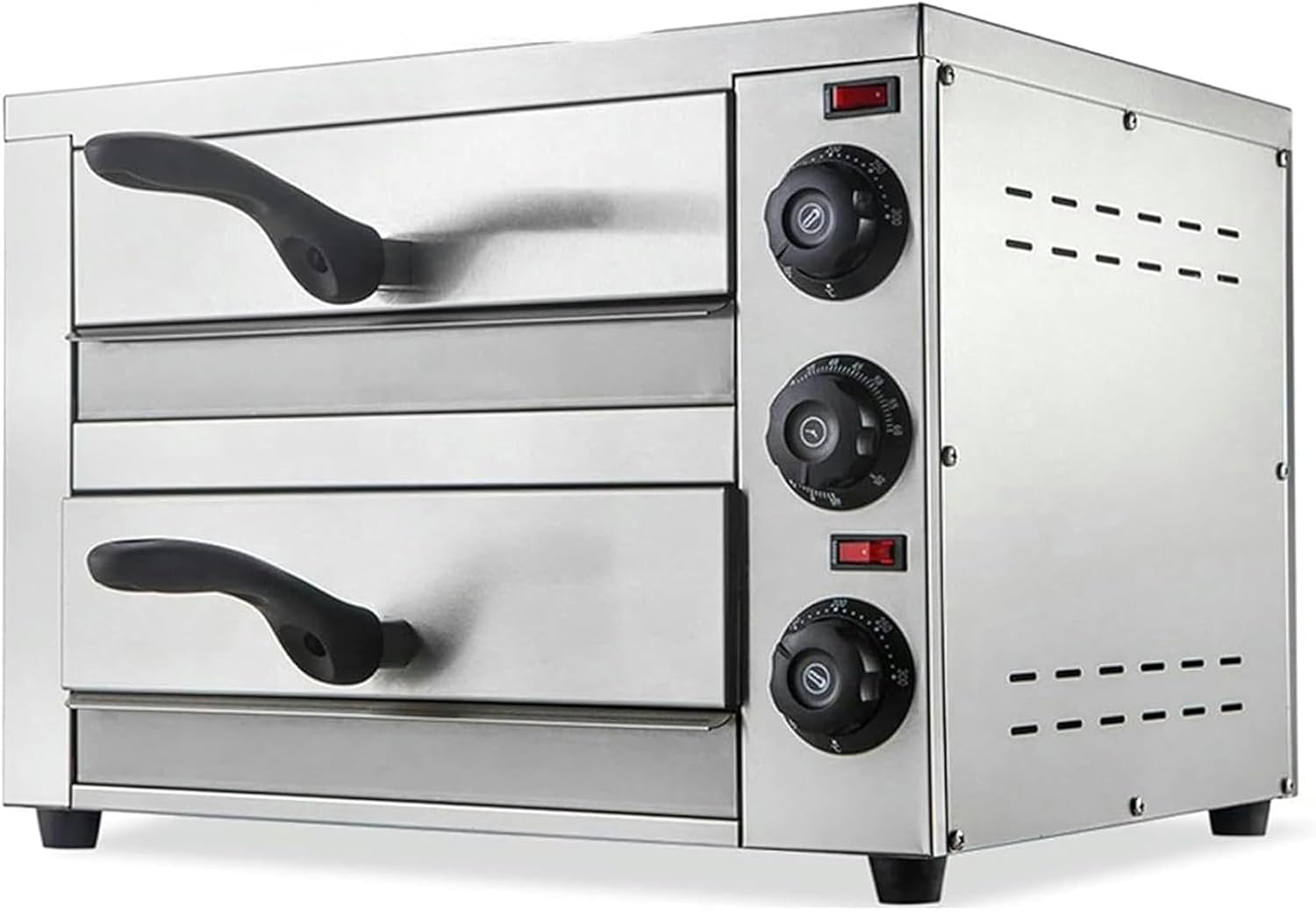 2-Layers Stainless Steel Electric Pizza Oven T599