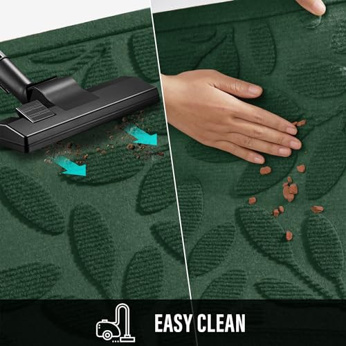 Heavy Duty Natural Rubber Door Mat, 36×24, Black V929042