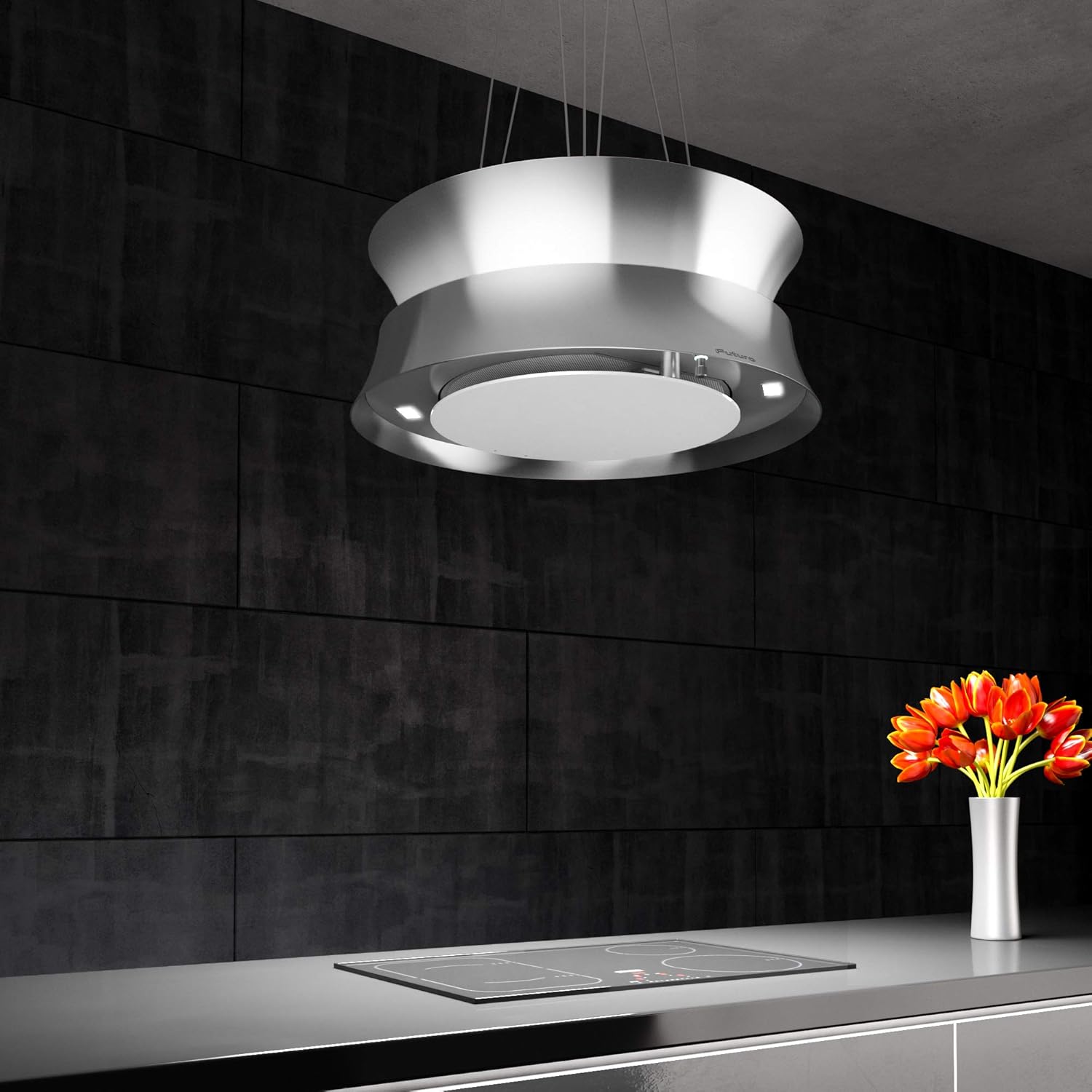 24" 940-CFM Stainless Steel Ductless Range Hood J807152
