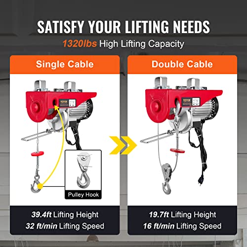 1320LBS Wireless Electric Hoist H71016