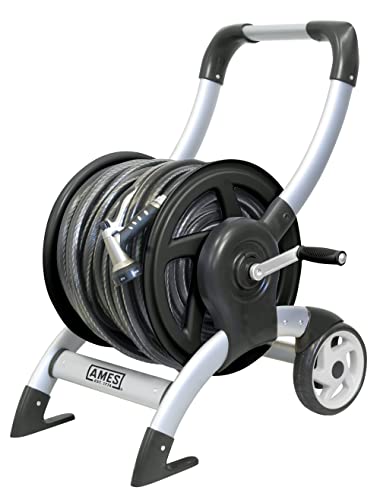 Heavy Duty Aluminum Garden Hose Reel Cart F5243