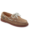 Womens Desert Sand Beige Removable Padded Insole Slip Resistant Round Toe Lace-Up Leather Loafers Shoes 11 M X572