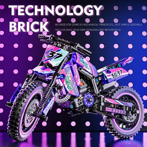 476 PCS Motorcycle Building Block Set H48423